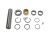 DT Spare Parts 5.92016 Achsschenkelbolzensatz, D: 45 mm, L: 214 mm passend für DAF
