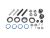 DT Spare Parts 5.96219 Reparatursatz, Fahrerhauslagerung passend für DAF