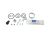 DT Spare Parts 5.97040 Reparatursatz, Handbremsventil passend für Multimarken