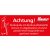 Aufkleber mit Warnhinweis zur Wandfixierung 605646099 Suer