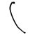 Edscha Profilabdichtung/PVC-Dichtlippe, schw., 110 mm, L 13,7 m 660087360 Suer