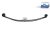 DT Spare Parts 6.11010 Blattfeder, L: 1835 mm, W: 90 mm, 2x33 passend für Renault