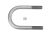 DT Spare Parts 6.11115 U-Bolzen, M20 x 1,5, LTh: 60 mm, L: 170 mm, w: 92,5 mm passend für Renault