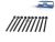 DT Spare Parts 6.22204 Zylinderkopfschraubensatz, M12 x 1,5, L: 131 mm, 12.9 passend für Multimarken