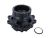 DT Spare Parts 6.54018 Radnabe, mit Lager, d1: 148 mm, d2: 148 mm, D: 383,5 mm, 10 bores, b: 25 mm, H: 267 mm passend für Renault
