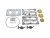 DT Spare Parts 6.91412 Reparatursatz, Kompressor passend für Renault
