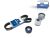 DT Spare Parts 6.92408 Riemenspannersatz, mit Keilrippenriemen passend für Renault