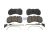 DT Spare Parts 6.95109 Scheibenbremsbelagsatz, W: 214 mm, S: 25 mm, H: 112 mm passend für Multimarken