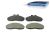 DT Spare Parts 6.95117 Scheibenbremsbelagsatz, ohne Zubehör, W: 166,5 mm, S: 17 mm, H: 62 mm passend für Multimarken