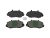 DT Spare Parts 6.95119 Scheibenbremsbelagsatz, W: 138,8 mm, S: 18 mm, H: 66,5 mm passend für Multimarken