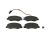 DT Spare Parts 6.95123 Scheibenbremsbelagsatz, W: 163,5 mm, S: 18,2 mm, H: 62,8 mm passend für Multimarken