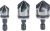 Senker-Bit-Satz | HSS | Antrieb 6,3 mm (1/4