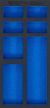 Werkstattwageneinlage 1/3, leer: 7 Ablagefächer | 408 x 189 x 32 mm BGS74363