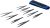 Edelstahl-Pinzetten-Satz | 9-tlg. BGS74413