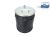 DT Spare Parts 7.12006 Luftfederbalg, mit Kunststoffkolben, D1: 229 mm, D2: 240 mm, M10, M14 x 1,5 passend für Iveco