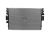DT Spare Parts 7.21024 Kühler, L: 650 mm, W: 455 mm, T: 34 mm passend für Iveco