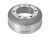 DT Spare Parts 7.34133 Bremstrommel, D: 310 mm, 6 bores, b: 18 mm, P: 205 mm, d: 165 mm, H: 140 mm, B: 108 mm passend für Iveco