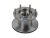 DT Spare Parts 7.36017 Bremsscheibe, D: 290 mm, 6 bores, b: 12,5 mm, P: 205 mm, M18 x 1,5, d: 80 mm, H: 153,5 mm, S: 25 mm, s: 22 mm passend für Iveco