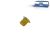DT Spare Parts 7.75093 Stopfen, Lmin: 13,4 mm, Lmax: 13,7 mm, Wmin: 6,7 mm, Wmax: 6,9 mm, H: 17 mm passend für Iveco