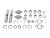 DT Spare Parts 7.92001 Achsschenkelbolzensatz, Doppelsatz, D1: 35 mm, D2: 28 mm, L: 178 mm passend für Iveco