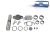 DT Spare Parts 7.92007 Achsschenkelbolzensatz, rechts, D1: 40 mm, D2: 33 mm, L: 175 mm passend für Iveco
