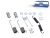 DT Spare Parts 7.92469 Reparatursatz, Rückholfeder passend für Iveco
