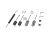 DT Spare Parts 7.92499 Reparatursatz, Rückholfeder passend für Iveco