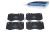 DT Spare Parts 7.92600 Scheibenbremsbelagsatz, W: 175 mm, S: 22 mm, H: 85 mm passend für Iveco