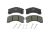 DT Spare Parts 7.92601 Scheibenbremsbelagsatz, W: 240 mm, S: 25 mm, H: 125 mm passend für Iveco