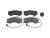 DT Spare Parts 7.92604 Scheibenbremsbelagsatz, W: 191 mm, S: 23 mm, H: 87 mm passend für Multimarken