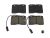 DT Spare Parts 7.92610 Scheibenbremsbelagsatz, W: 110 mm, S: 73 mm, H: 18 mm passend für Multimarken