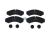 DT Spare Parts 7.92616 Scheibenbremsbelagsatz, W: 165 mm, S: 20 mm, H: 67 mm passend für Iveco
