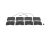 DT Spare Parts 7.92640 Scheibenbremsbelagsatz, ohne Federn, mit Verschleißanzeiger, W: 180 mm, S: 20 mm, H: 106 mm passend für Iveco