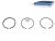 DT Spare Parts 7.94516 Kolbenringsatz, Kompressor, D: 65,5 mm passend für Iveco