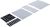 Filzgleiter-Satz | selbstklebend | 131-tlg. BGS80865