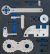 Werkstattwageneinlage 2/3: Motor-Einstellwerkzeug-Satz | für Volvo B4204 BGS8998