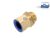 DT Spare Parts 9.00012 Gerader Verbinder, d: 16 mm, M22 x 1,5, SW: 28 passend für Multimarken