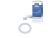 DT Spare Parts 9.01442 Aluminiumdichtring, d: 10 mm, D: 15 mm, S: 1 mm passend für Scania