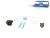 DT Spare Parts 9.79023 Reparatursatz, Kabelbaum passend für Multimarken