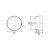 HELLA 2PT 980 690-601 LED-Tagfahrleuchte - 83mm - 24V