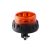 HELLA 2XD 011 557-811 LED-Blitz-Kennleuchte - K-LED 2.0 F - 12/24V - gelb