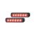 HELLA 2XD 012 160-821 LED-Blitz-Kennleuchte - BST - 12/24V - rot