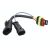 HELLA 8KA 194 768-011 Leitungsadapter, Elektrosatz - Kabel: 100mm