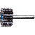 FAECHERSCHLEIFER F 3015/6 SIC  60 4007220102213