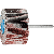 FAECHERSCHLEIFER F 5030/6 A 120 4007220155080