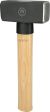Fäustel mit Hickorystiel, 2000g 4042146755914