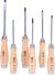 ERGOTORQUE WOODmax Schlag-Schraubendreher-Satz, 6-tlg 4042146209479