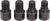 Bolzen M14x1,5,4er Pack 4042146335710