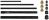 Zugstangen-, Kragenmutter-, Adapter-Satz, 13-tlg 4042146635360