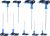 T-Griff-Torx® mit Stirnlochbohrung-Winkelstiftschlüssel-Satz, 9-tlg 4042146868577